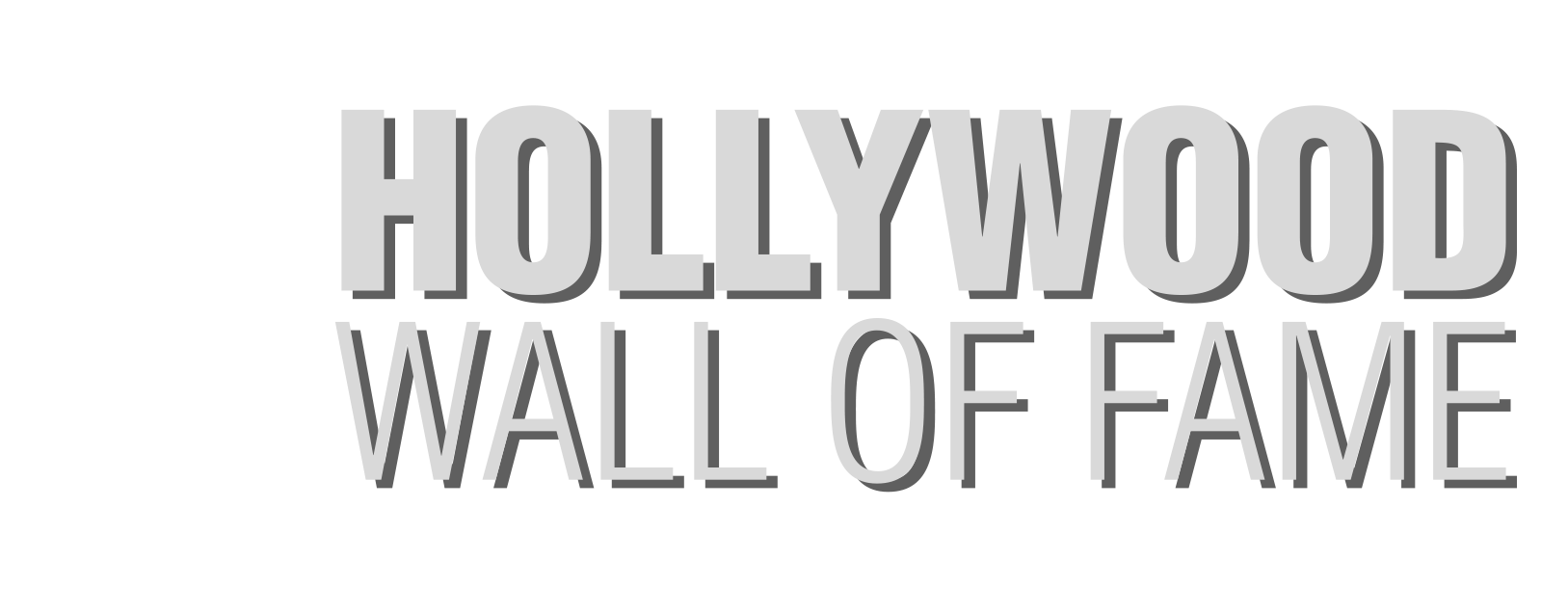 Hollywood Wall of Fame